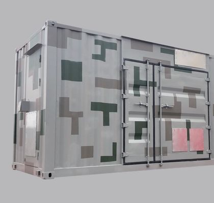 Ειδικές μονάδες αποθήκευσης Στρατιωτικό δοχείο Χάλυβα άνθρακα Q235B