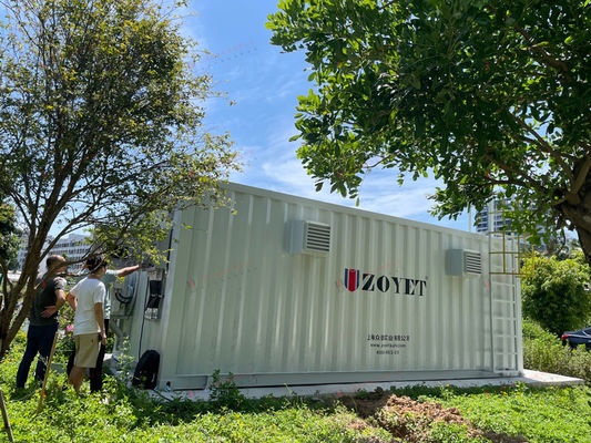 Προσαρμοσμένο Εμπορευματοκιβώτιο Αποθήκευσης Μπαταριών σε Εμπορευματοκιβώτιο Λευκό