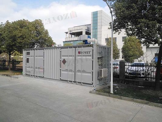 Μεγάλα δοχεία αποθήκευσης χημικών προϊόντων