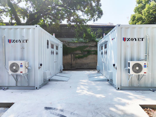 40ft ανθεκτικό σε καιρικές συνθήκες εξωτερικό δοχείο φόρτισης μπαταρίας για σκληρά περιβάλλοντα