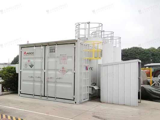 Προσαρμοσμένο δοχείο καταφυγίου σε Q235B / SPHC με προσαρμοσμένες πόρτες και αξεσουάρ