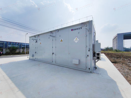 Explosion-proof Outdoor Gas Cylinder Storage Container with Intelligent Monitoring System and Customized Design