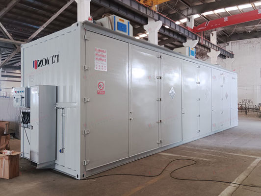 Corten Steel Modular Data Center Container Mobile για τη διαχείριση δεδομένων