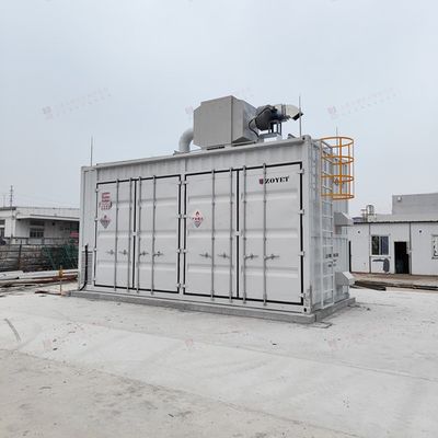 20ft Fireproof Explosion-proof εξωτερικό δοχείο φόρτισης μπαταρίας λιθίου-ιόντων μπαταρίας δοκιμαστικό δωμάτιο με εξατομικευμένα χαρακτηριστικά